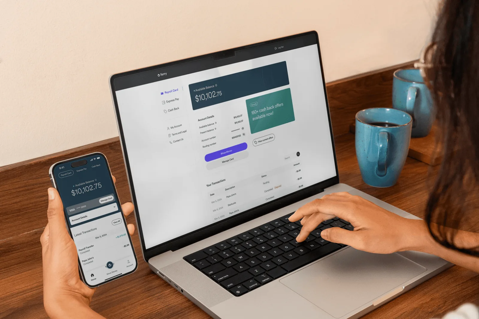 Ferry Customer Portal screenshot